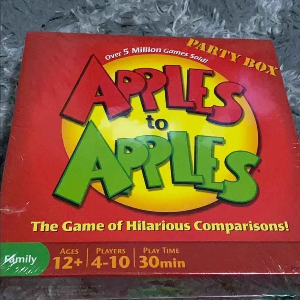 Apples to Apples 2007 new sealed board game NWT